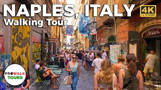 Naples Italy 🇮🇹 ASMR  Binaural City Sound Walking Tour 🚶‍♂️ Prowalk Tours [upl. by Cathey]