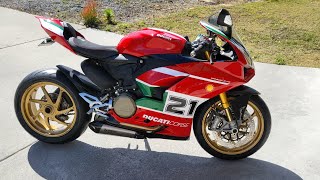 2022 Ducati Panigale V2 Troy Bayliss Edition with Marchesini M7RS Forged Aluminium wheels fitted [upl. by Ociram]