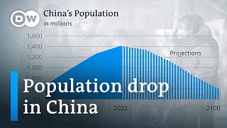 What will be the consequences of Chinas declining population  DW News [upl. by Gnort]