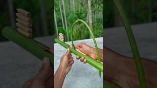 Bamboo Creations with DIY Slingshots Bamboo Diy Bambooart Idea Slingshots [upl. by Vil862]