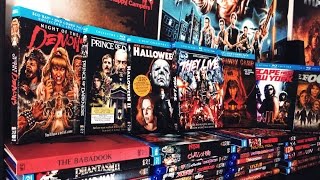 My ENTIRE Scream Factory BLURAY Movie Collection [upl. by Haek]