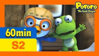 Pororo S2 Full episodes S2 41  52 60min  Kids Animation  Pororo the Little Penguin [upl. by Epilihp]