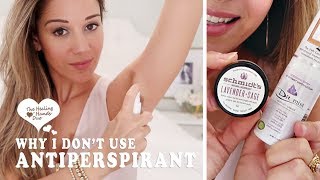 Why I Dont Use Antiperspirant  Breast Health amp Natural Deodorant Review [upl. by Acirahs]