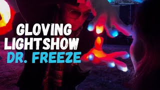 Gloving Light Show at EDC Las Vegas 2022  TNT Dr Freeze [upl. by Ednalrim923]