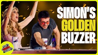 Simon SMASHES HIS GOLDEN BUZZER 🌟 AGT 2024 [upl. by Gninnahc]