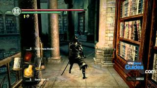 Dark Souls Walkthrough  The Dukes Archives Spinning Staircases amp Fire Keeper Soul Part 079 [upl. by Ioved]