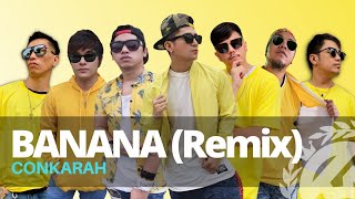 BANANA Tiktok Remix by Conkarah  DJ FLE  BANANA MINISIREN  Dance Fitness [upl. by Alabaster]