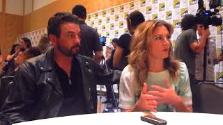 SDCC 2018 Riverdales Skeet Ulrich and Mädchen Amick [upl. by Ecnarret]