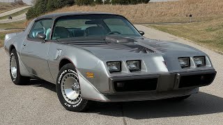 FOR SALE 1979 Pontiac Trans Am 10th Anniversary Auto 32033 Miles Stock 1863 [upl. by Wilhelmina]