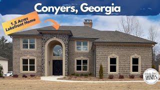 MUST SEE Conyers New Construction  5 bed 45 bath Conyers Luxury Homes [upl. by Jahdai183]