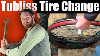 How To Change A MotorcycleDirtbike Tire 🏍🛠 Nuetech TublissTubeless [upl. by Nevaeh]