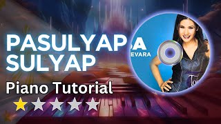 Pasulyapsulyap  Tootsie Guevara  EASY Piano Tutorial [upl. by Curr]