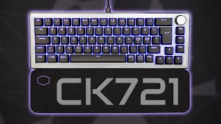 Cooler Master CK721 65 GAMING KEYBOARD Unboxing amp First Impressions [upl. by Acsehcnarf]