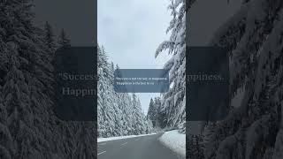 Success is not the key to happiness Happiness is the key to success [upl. by Alphonso]