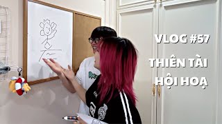 VLOG 57 THIÊN TÀI HỘI HOẠ  duongfynn [upl. by Aissatan]