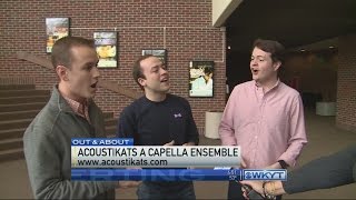 Out amp About Acoustikats a capella ensemble 430PM [upl. by Rabkin982]