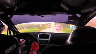 Rallye Epernay Vins de Champagne 2015 Dominique Rebout  Séverine Loeb Peugeot 207 S2000 [upl. by Anileba732]