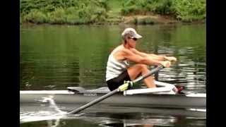 Natural Rowing Technique Demonstrated by Charlotte Hollings [upl. by Akimehs645]