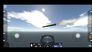 Nuclear Cruise Missile test  simpleplanes [upl. by Chelsey]