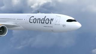 New aircraft for Condor Airbus A330900neo as of autumn 2022  Condor [upl. by Ofella238]