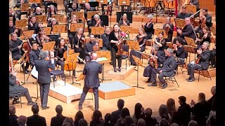 Curtain call LA Phil Dudamel Teng Li Robert DeMaine 522024 [upl. by Aurthur]