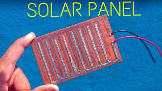 How to make solar panel  solar cell at home [upl. by Sulokcin]