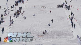 Hockey Day in America US Pond Hockey Champs celebrates grassroots hockey  NBC Sports [upl. by Viquelia]