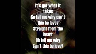 Van Halen  Why Cant This Be Love LYRICS [upl. by Sandor]