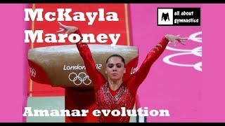 McKayla Maroney Amanar Evolution [upl. by Bobbe]