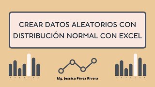 Generar datos aleatorios con distribución normal [upl. by Lecrad668]