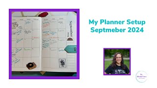 My Planner Setup  September 2024 [upl. by Sedecram]