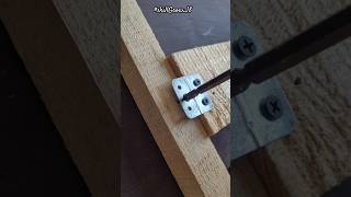 DIY joining woods trending woodworking carpenterhack diy asmr tipsandhacks [upl. by Aiduan]