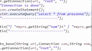 connect java with sql jdbc Statement [upl. by Kovacs]