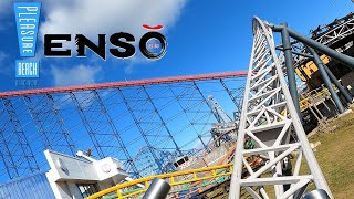 ENSO OnRide POV 4K  ICON Spinning Seats  Blackpool Pleasure Beach [upl. by Shewchuk]