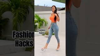 Fashion hacks with tight jeans Trending outfits fashion style jeans [upl. by Niamrahc397]