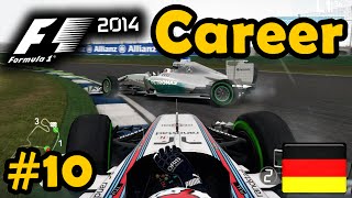 F1 2014 Career Mode Part 10 German Grand Prix Legend AI [upl. by Ytisahc]