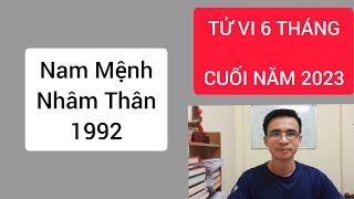 Tử Vi Bát Tự 6 Tháng Cuối Năm 2023 Quý Mão Nam Mệnh Nhâm Thân 1992 [upl. by Baynebridge217]