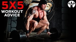 5x5 Workout Advice START Doing 5x5 Training PROPERLY Heres how [upl. by Aramahs880]