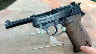 Walther  P38 Review  Test Co2 45mm BB [upl. by Atinniuq]