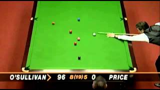 Ronnie OSullivan Fastest 147 in History 5 minutes 8 seconds 1997 World Championship [upl. by Bautram]