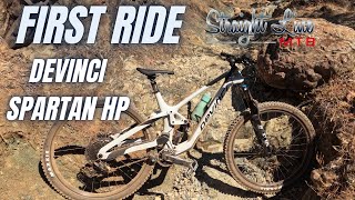 First Ride Devinci Spartan HP [upl. by Aihcats]