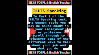 🗣️ IELTS Speaking 📚  ❓IELTS Speaking Vocabulary 🎓 🎙️ IELTS Speaking Band 9 🏅  IETLS Speaking Test [upl. by Yzzo]