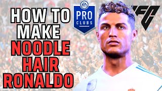 How to Make Noodle Hair Ronaldo in EA FC 24 [upl. by Tombaugh748]