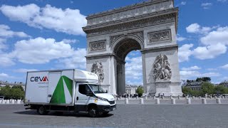 CEVA Logistics the silent architects behind Paris 2024 [upl. by Notsirt]