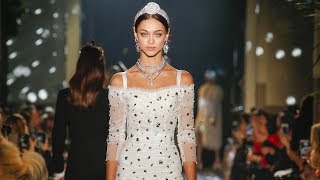 DolceampGabbana Fall Winter 201819 Womens SecretsampDiamonds Show [upl. by Taddeusz]