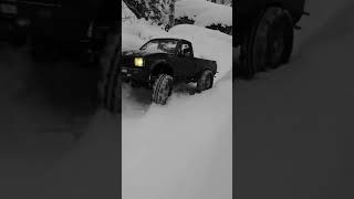 RC4WD TF2 Mojave Toyoyta Hilux Snow bash rc4wd toyotahilux rcoffroad scalemodel rccar [upl. by Jerri140]