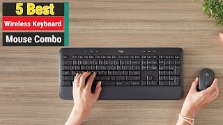 Top 5 Best Wireless Keyboard amp Mouse Combo Of 2023 [upl. by Gnos118]