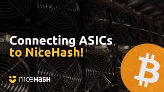 Earn more Bitcoin by connecting your ASIC miners to NiceHash [upl. by Laynad936]