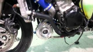 GSXR 600 Turbo  First Start Up [upl. by Yenoh288]