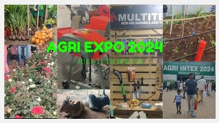 AGRI EXPO AGRI INTEX 2024  All Agri product and Machineries available [upl. by Rekcut]